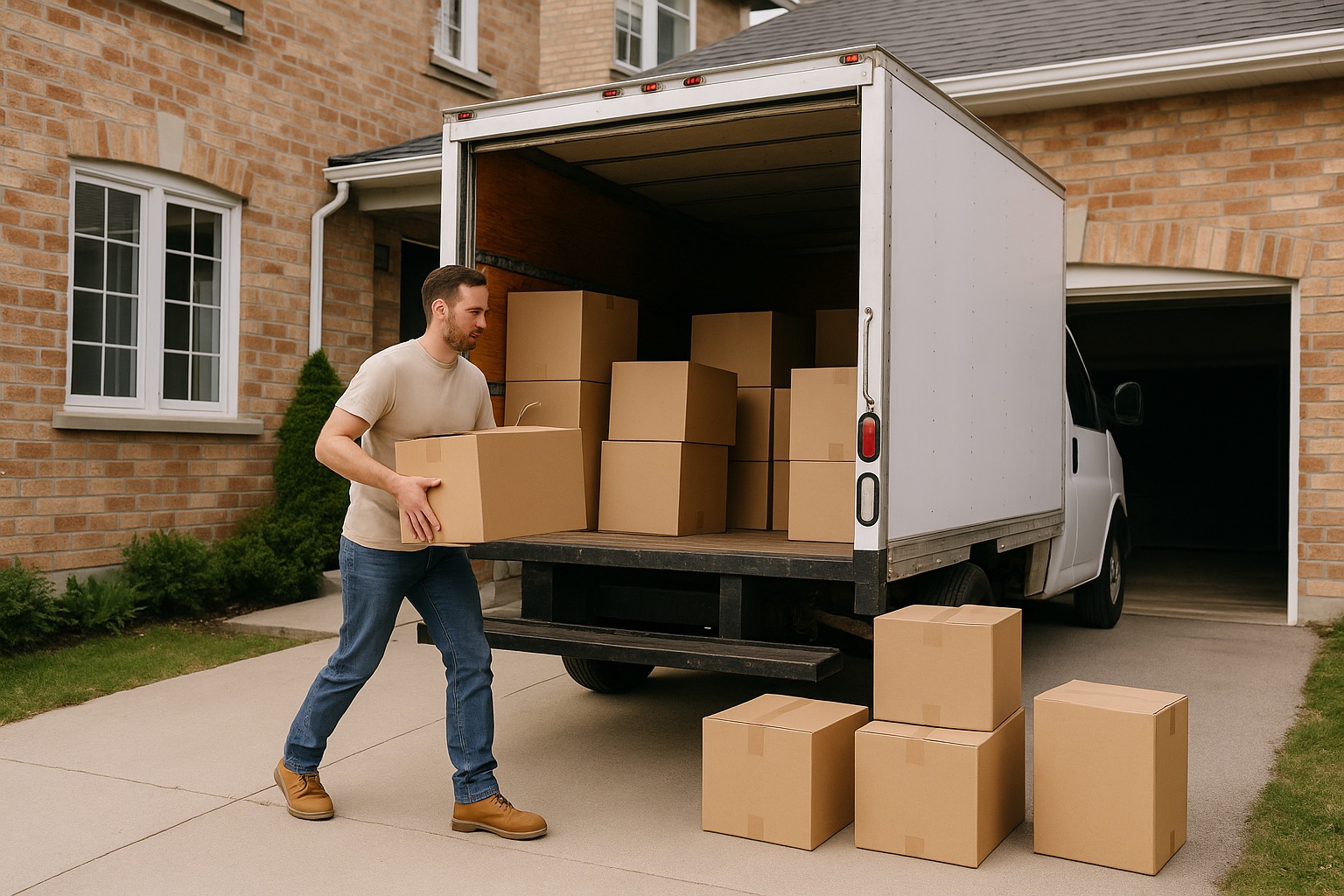 Équipe Lopez Débarras à l’œuvre